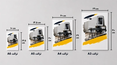 تراکت تحریر 80 گرم کاغذ معمولی با چاپ رنگی در سایت چاپاتو